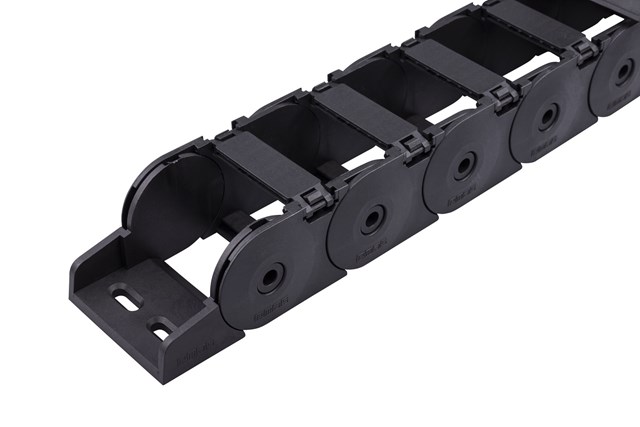 40x60mm R:100mmOpen Plastic Cable Carrier